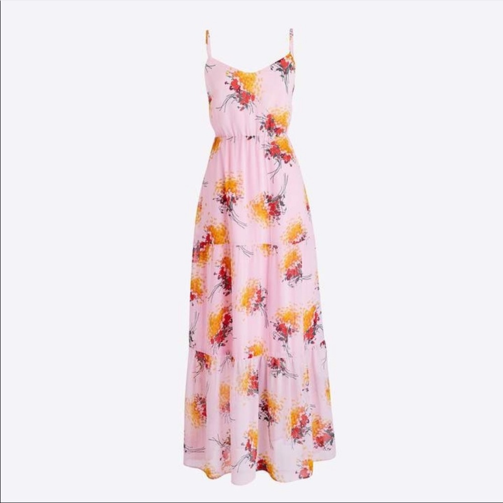 J Crew floral dress